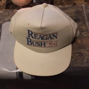 Vintage Reagan Bush 1984 election hat